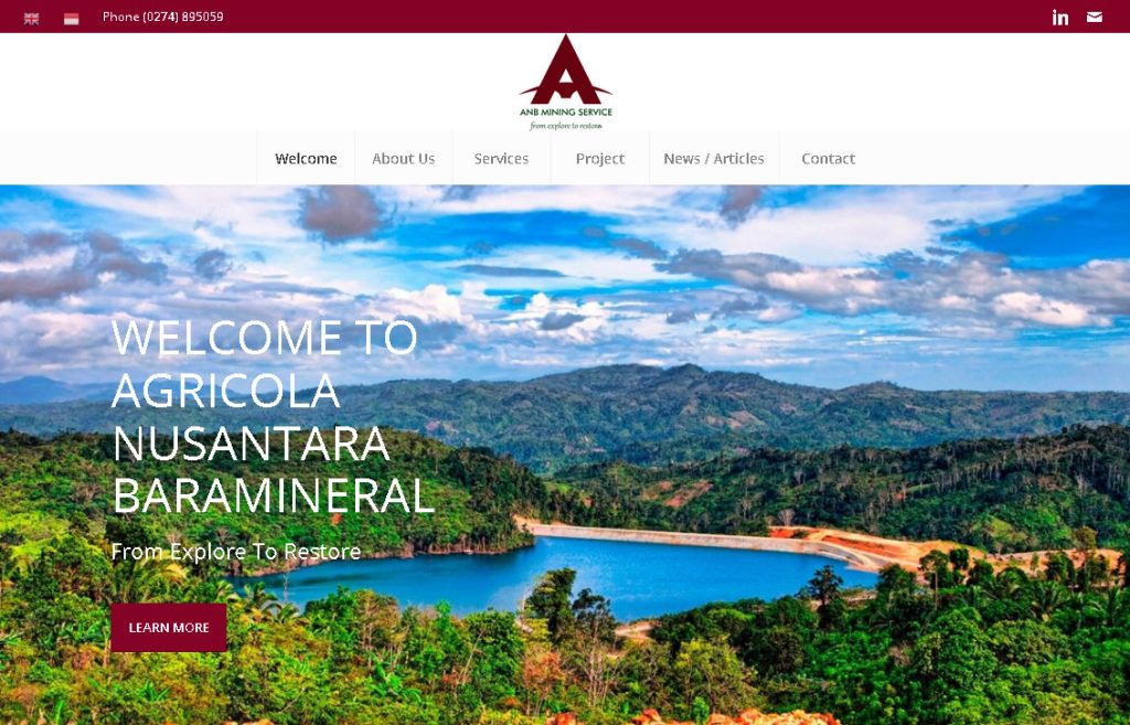 Maintenance Website Web Agricola-nb