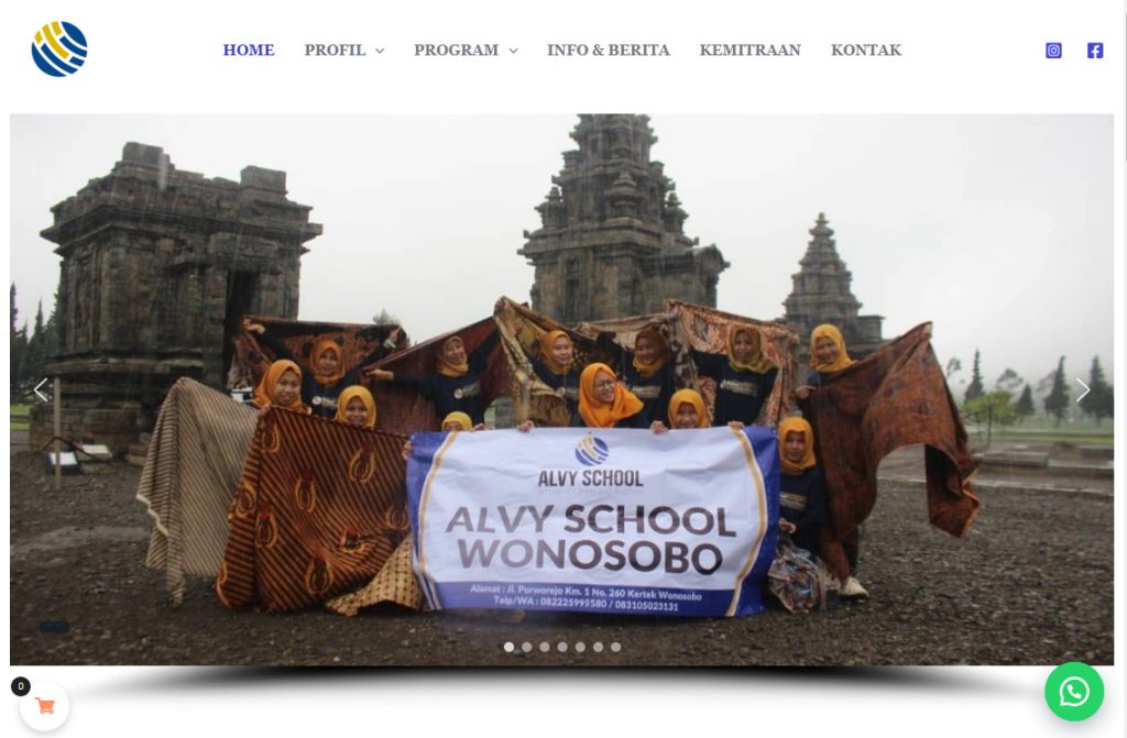 Website LKP Alvy School